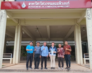 สาขาวิชาวิศวกรรมคอมพิวเตอร์หารือความร่วมมือกับผู้บริหารจากคณะวิทยาการคอมพิวเตอร์ Univertitas Pembanggunan Nasional &quot;Veteran&quot; JawaTimur ประเทศอินโดนีเซีย